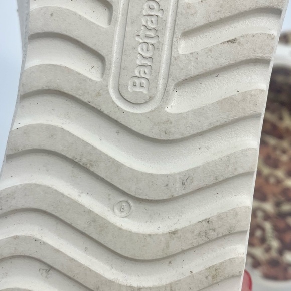 BARETRAPS Leopard Pacey White / Cream Lightweight Platform Slide on Size 8 - Picture 8 of 10